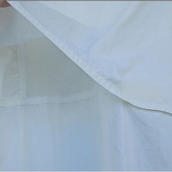 Bimini Bay White Fishing Shirt Outdoor Work Wear Technical Button Up Size XL - Picture 7 of 8